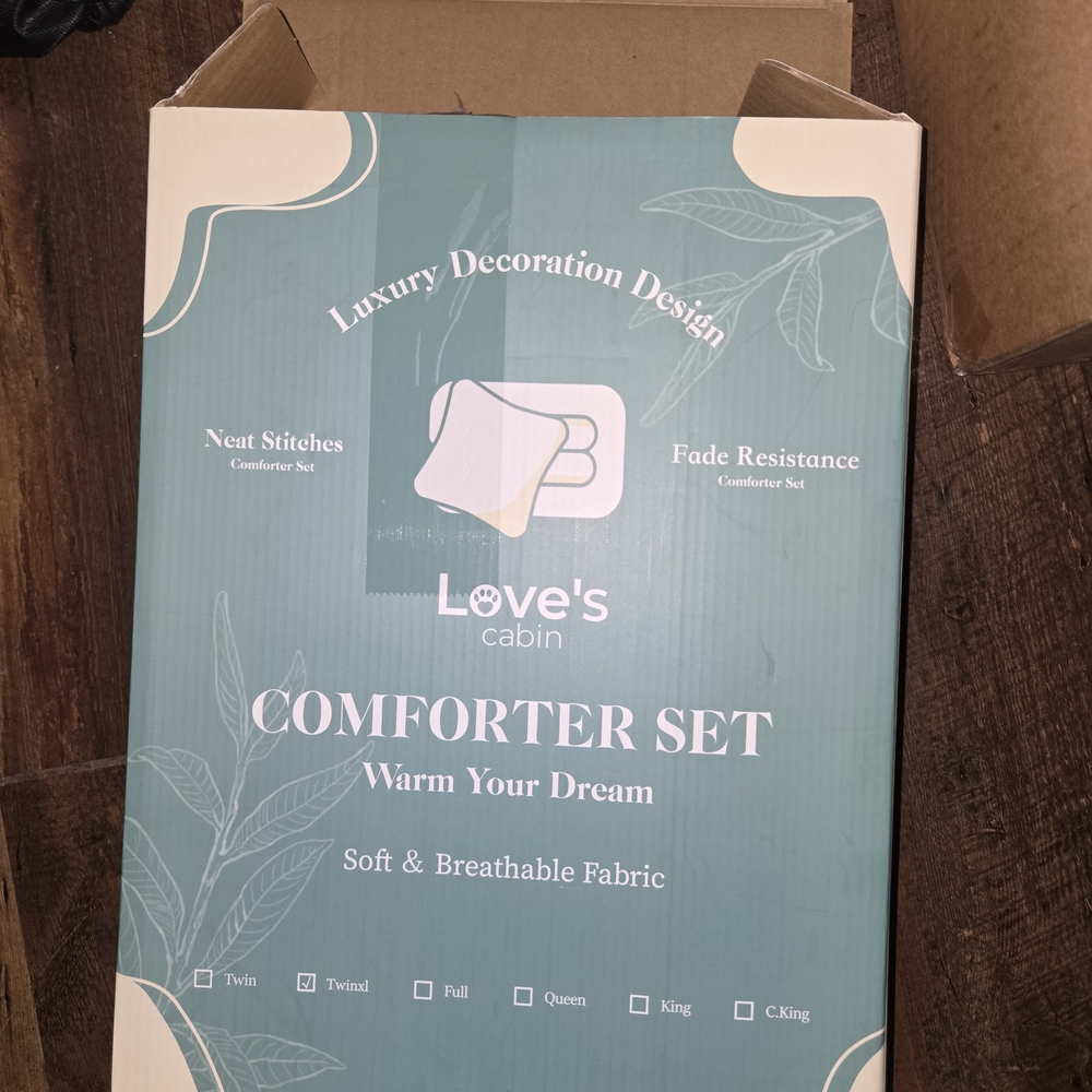 Comforter Set - Soft & Breathable Fabric in Teal